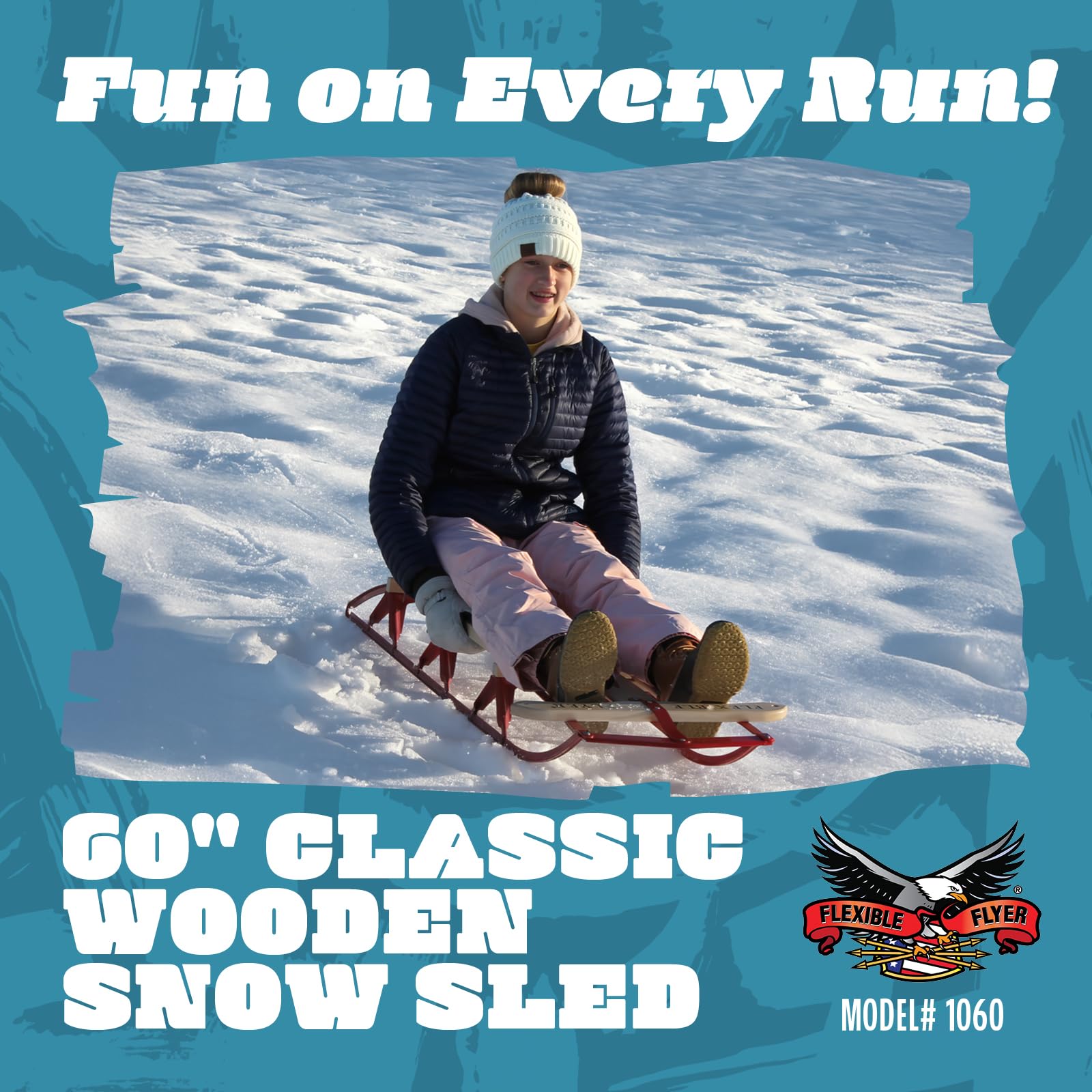 Paricon 60-Inch Flexible Flyer Sled : Amazon.ca: Sports & Outdoors